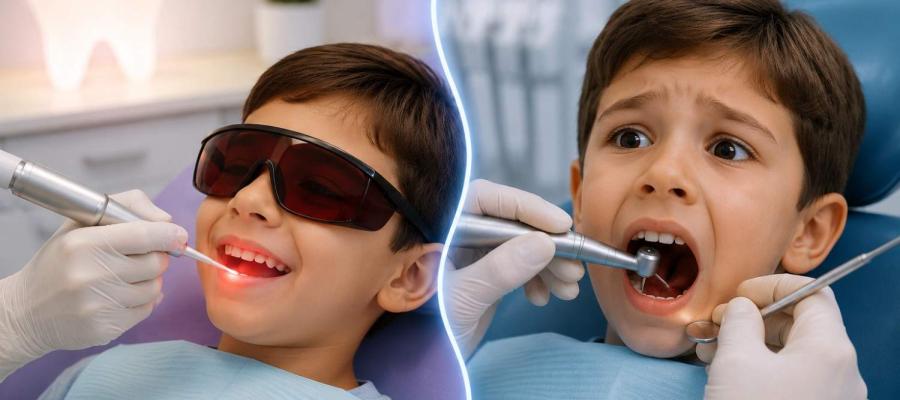 Laser vs. Drill: The Truth About No-Shot Cavity Treatment for Kids