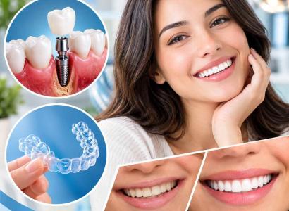 Complete Smile Makeover: From Dental Implants to Clear Aligners